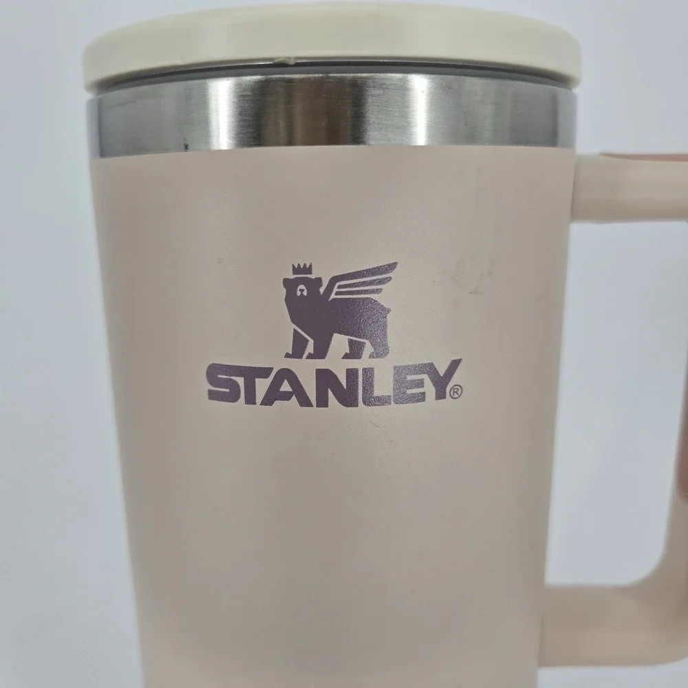 Stanley 40oz Quencher H2.0 Tumbler Blush Pink Handle Cup Aftermarket Lid No Stra - Picture 5 of 11